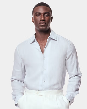 Light Grey Linen Shirt