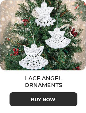 Lace Angel Ornaments