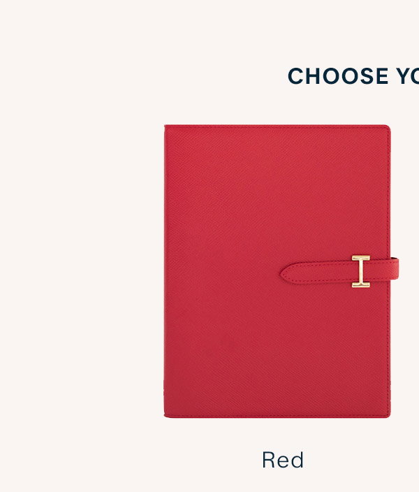Choose your color. Red.