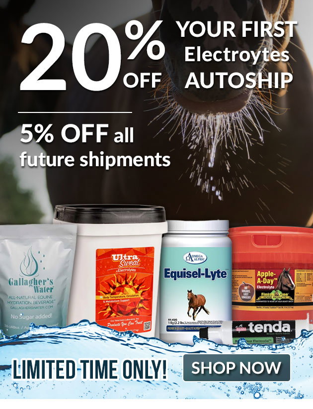 20% off your first autoship of electrolytes then 5% off all future shipments