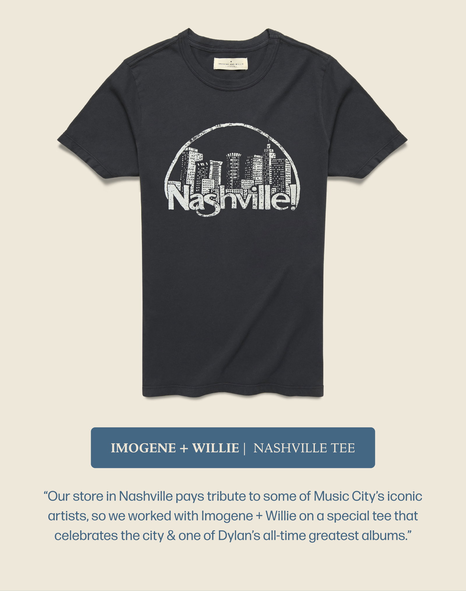 Imogene + Willie Nashville Tee