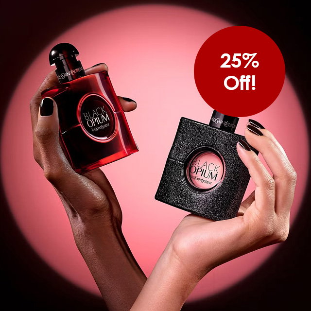 25% Off Full-Priced Yves Saint Laurent