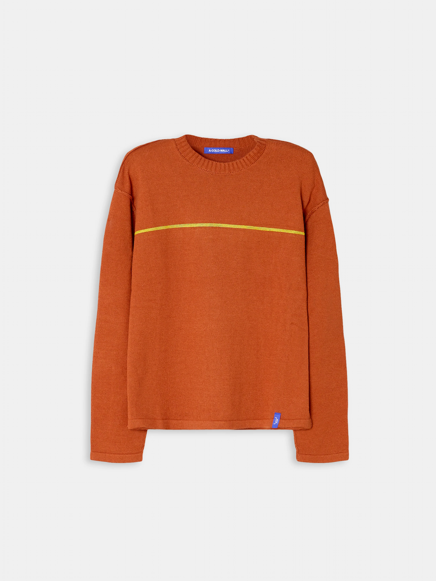 Mercury crew knit rust 