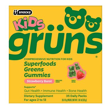 Grüns Superfoods Greens Gummies Kids