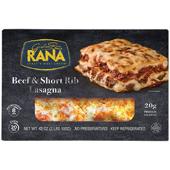 Giovanni Rana Beef & Short Rib Lasagna