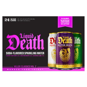 Liquid Death Soda-Flavored Sparkling Water