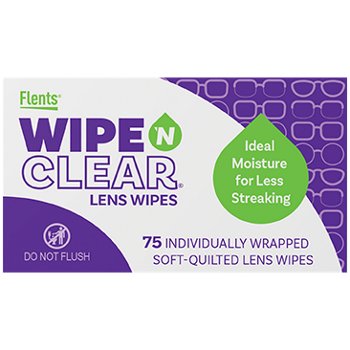 Flents Wipe ‘N Clear Lens Wipes