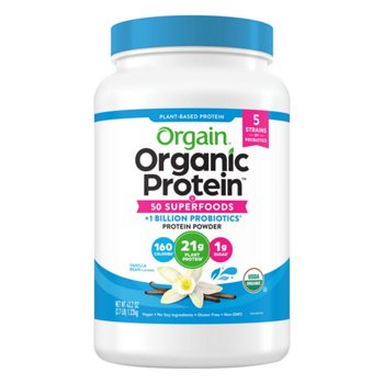 Orgain Organic Protein + Superfoods Plant Based Protein Powder