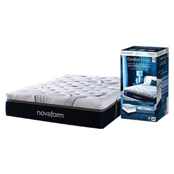 Novaform 14-inch ComfortGrande Advanced Gel Memory Foam Queen Mattress