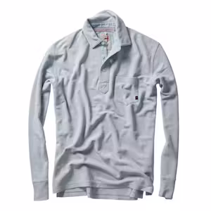 Long Sleeve Vintage Pique Polo