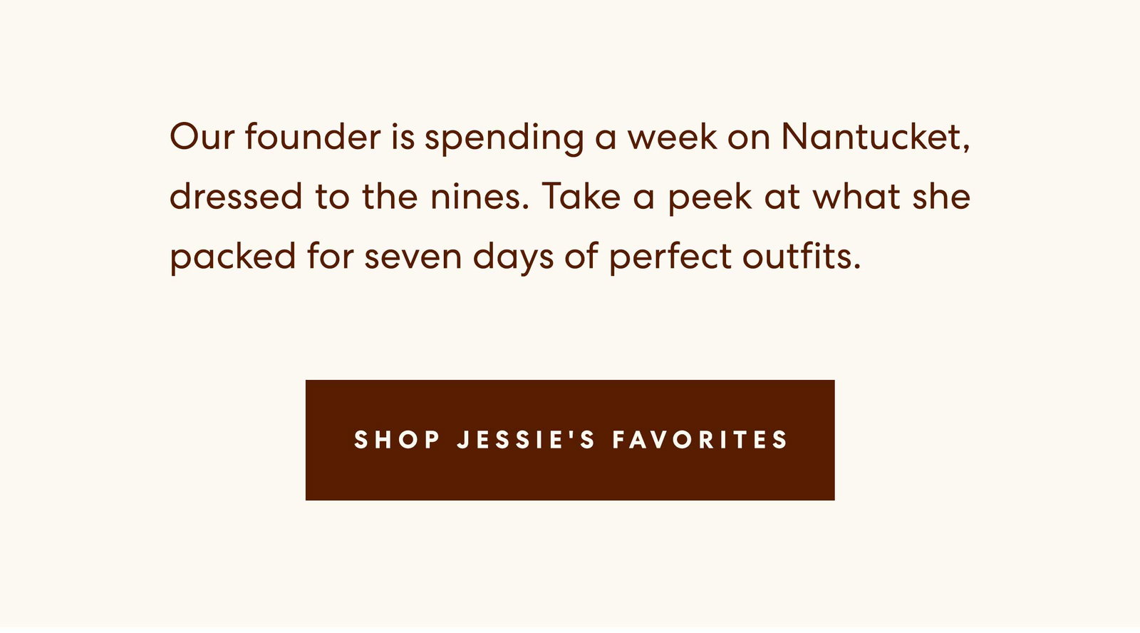 Shop Jessie's Favorites