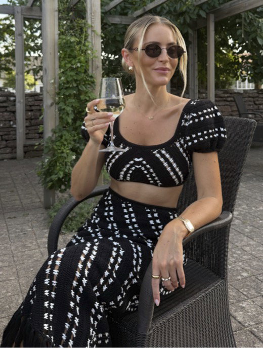 Lexi Crochet Midi Skirt