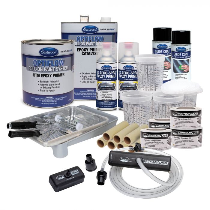 Optiflow Roll-On Complete Epoxy Primer with DSB Kit - Gray Brand: Eastwood