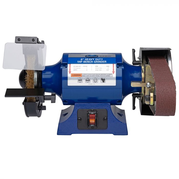 Eastwood Versa-Grind 2 X 36 Belt Grinder and 1 HP Bench Grinder kit