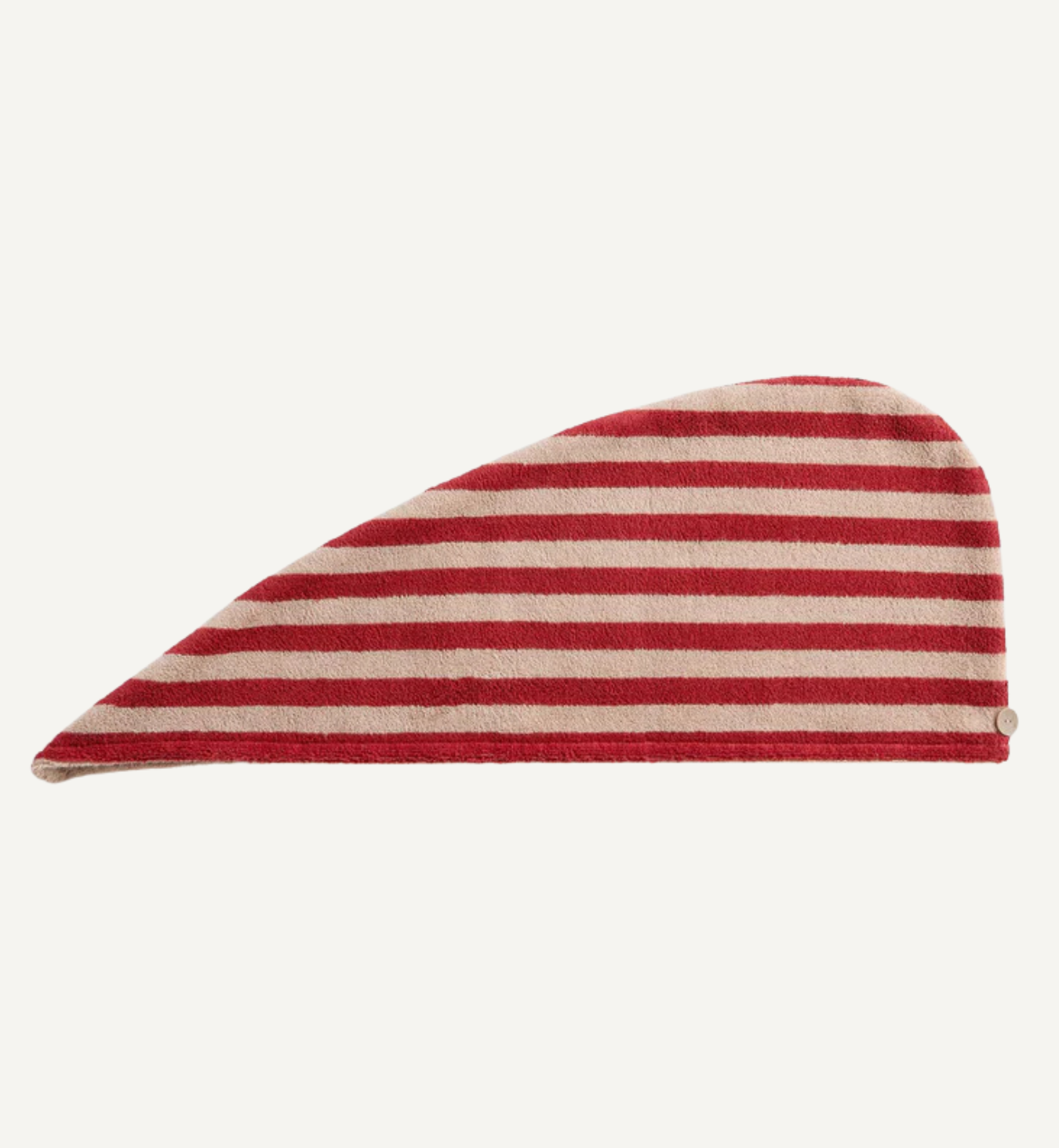 Sandstone Red Pembroke Stripe Cotton Hair Wrap