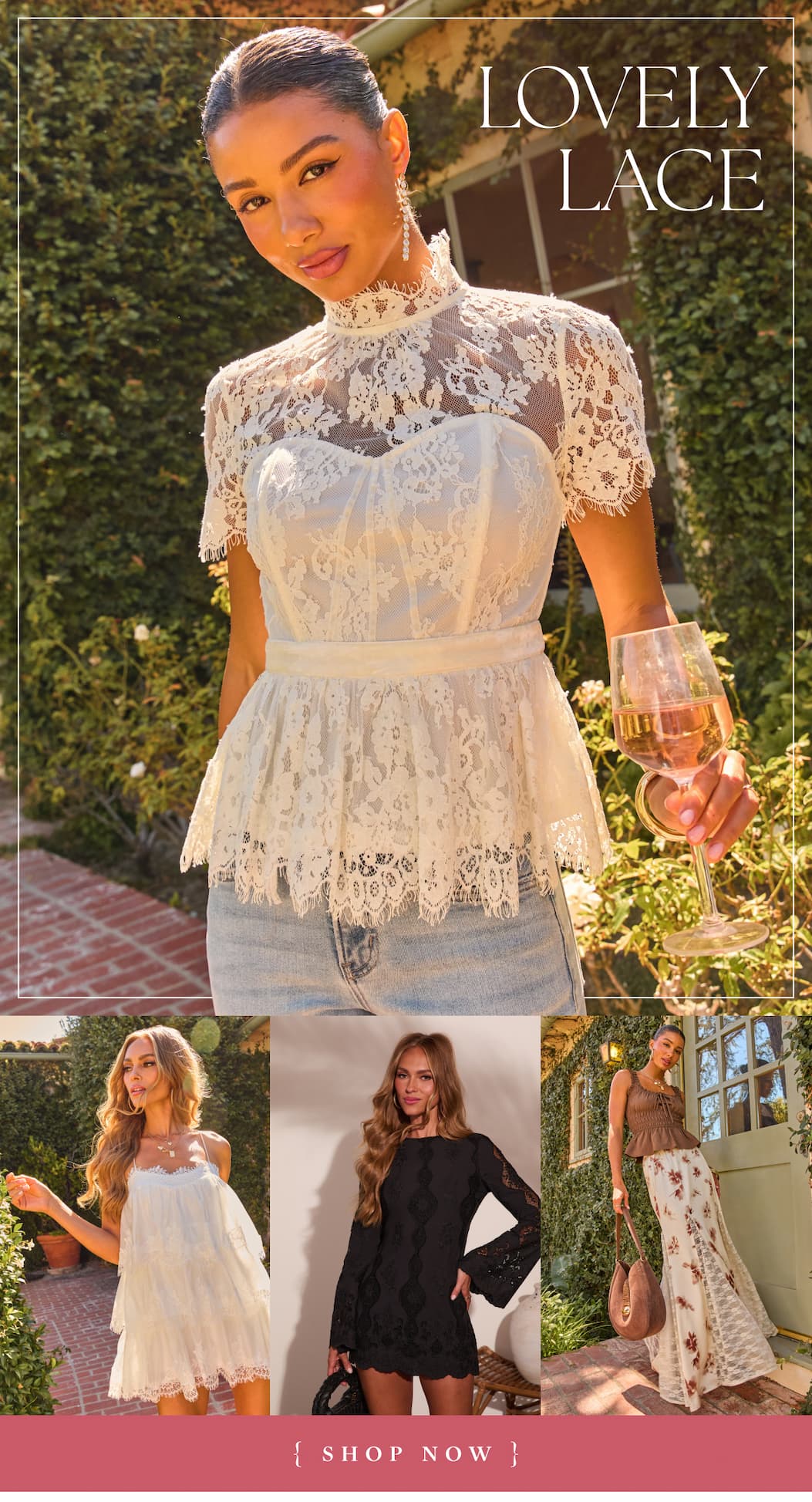 Lace. Shop Now