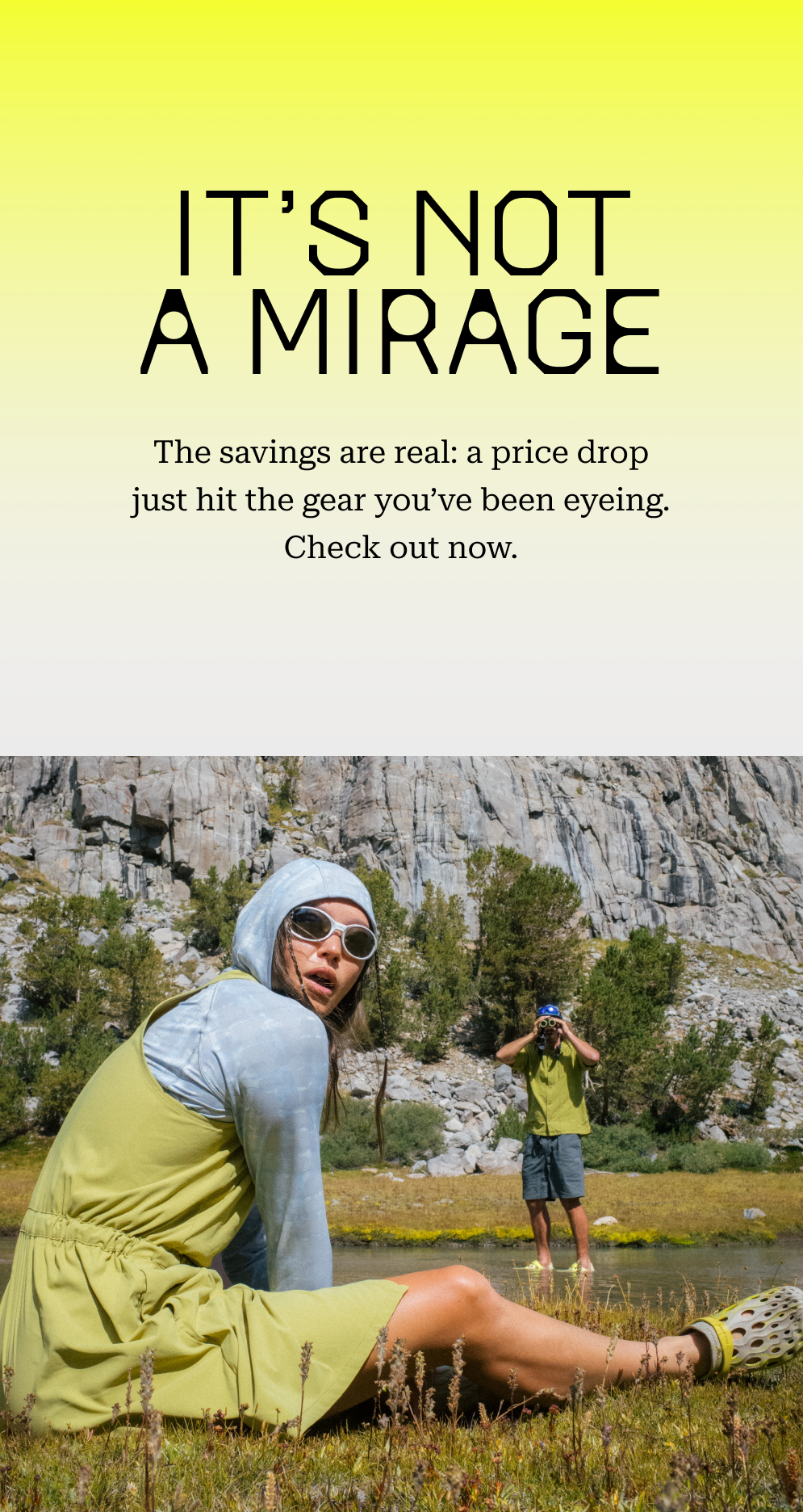 The savings are real: a price drop just hit the gear you've been eyeing.