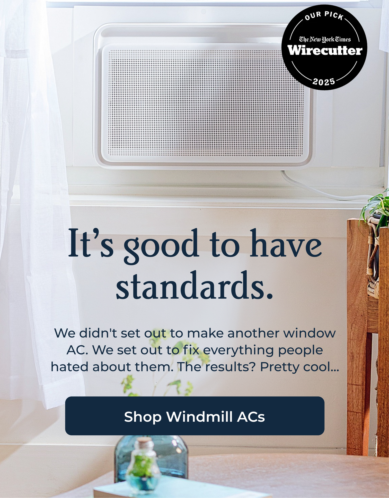 It’s good to have standards. 