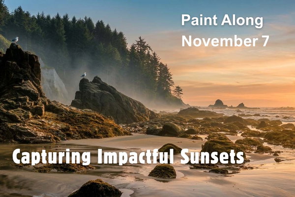Paint Along November 2026: Capturing Impactful Sunsets