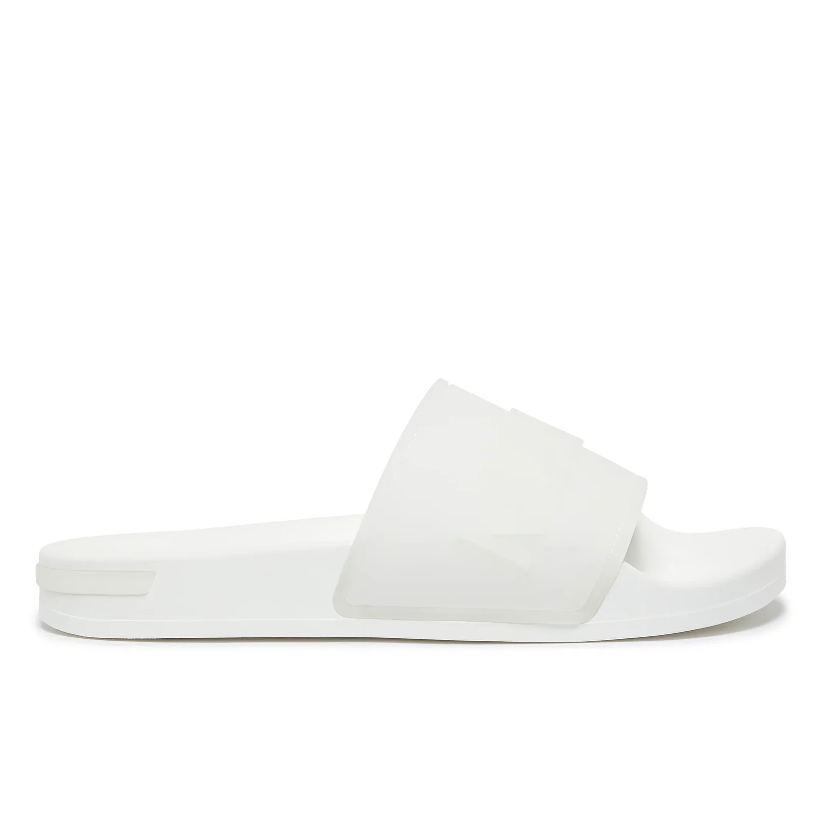 Image of Serif Slide Clear White Womens