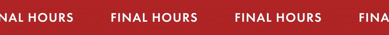 Final Call: Extra 10% OFF Our SALE!
