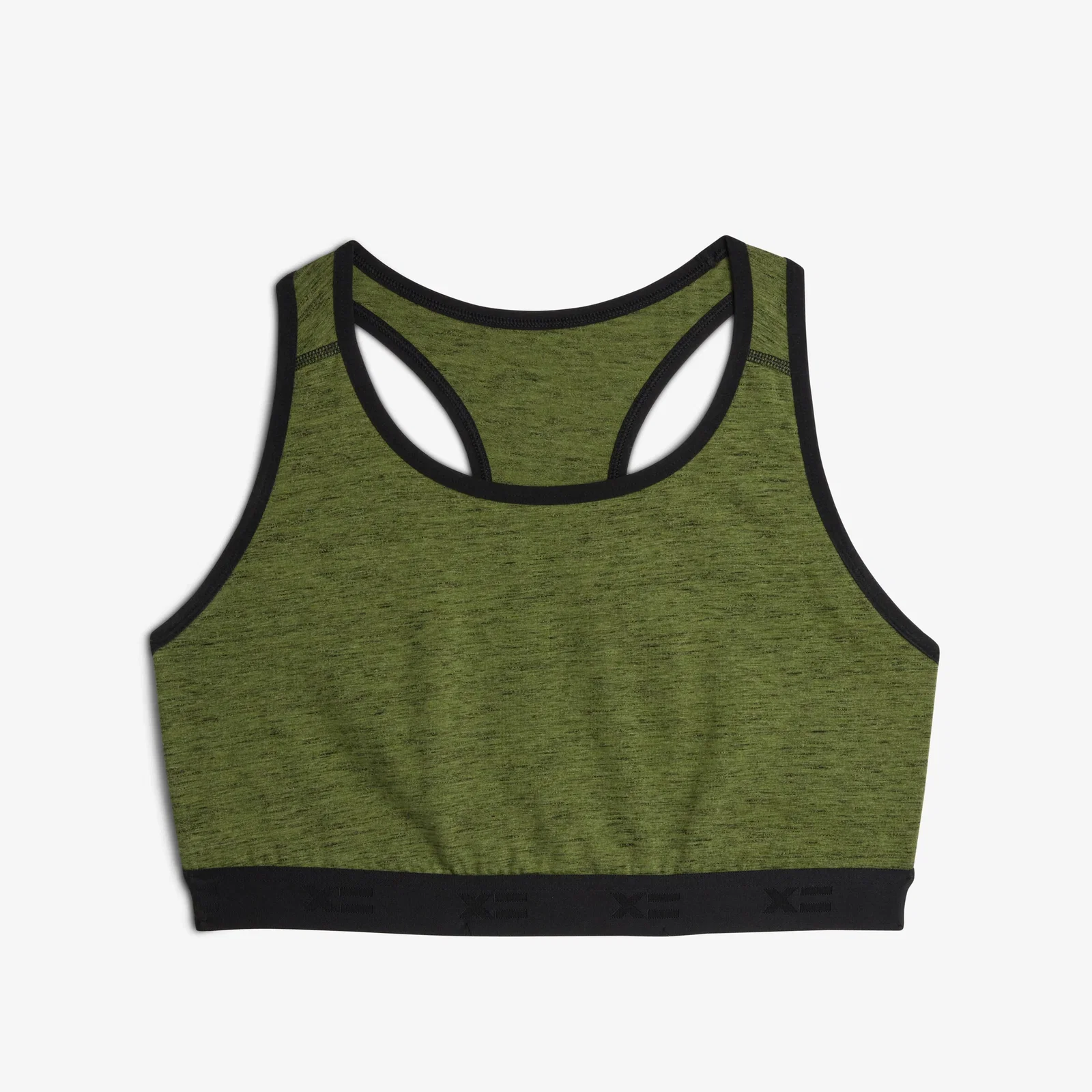 Image of Racerback Soft Bra - Forest Heather
