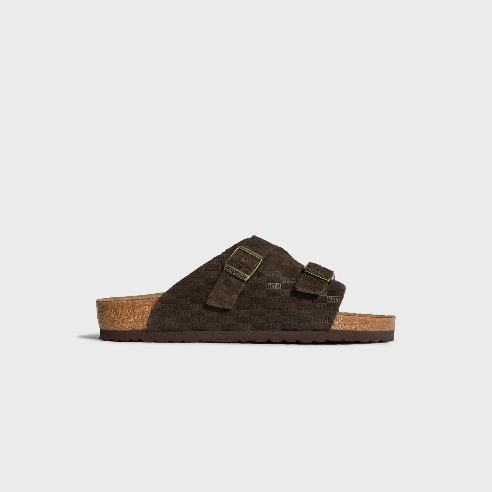 Image of Kith for Birkenstock Zurich Deboss - Espresso