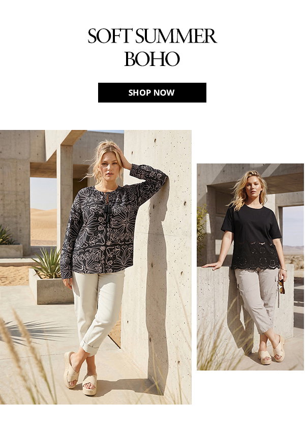Soft summer boho. Ready to shop? Tap here.
