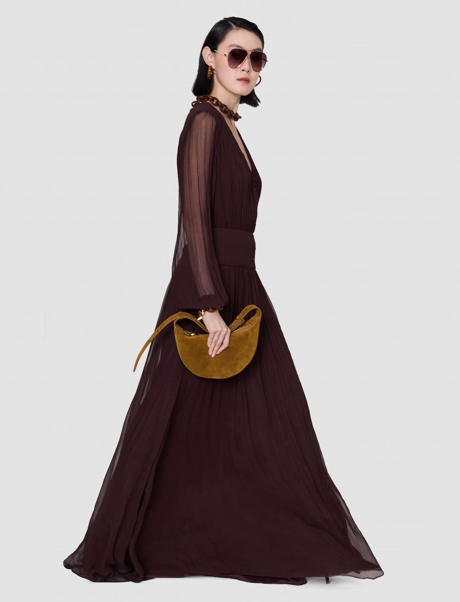 Bianca Silk Chiffon Dress