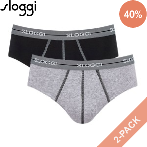 2 Pakkaus Sloggi For Men Start Midi