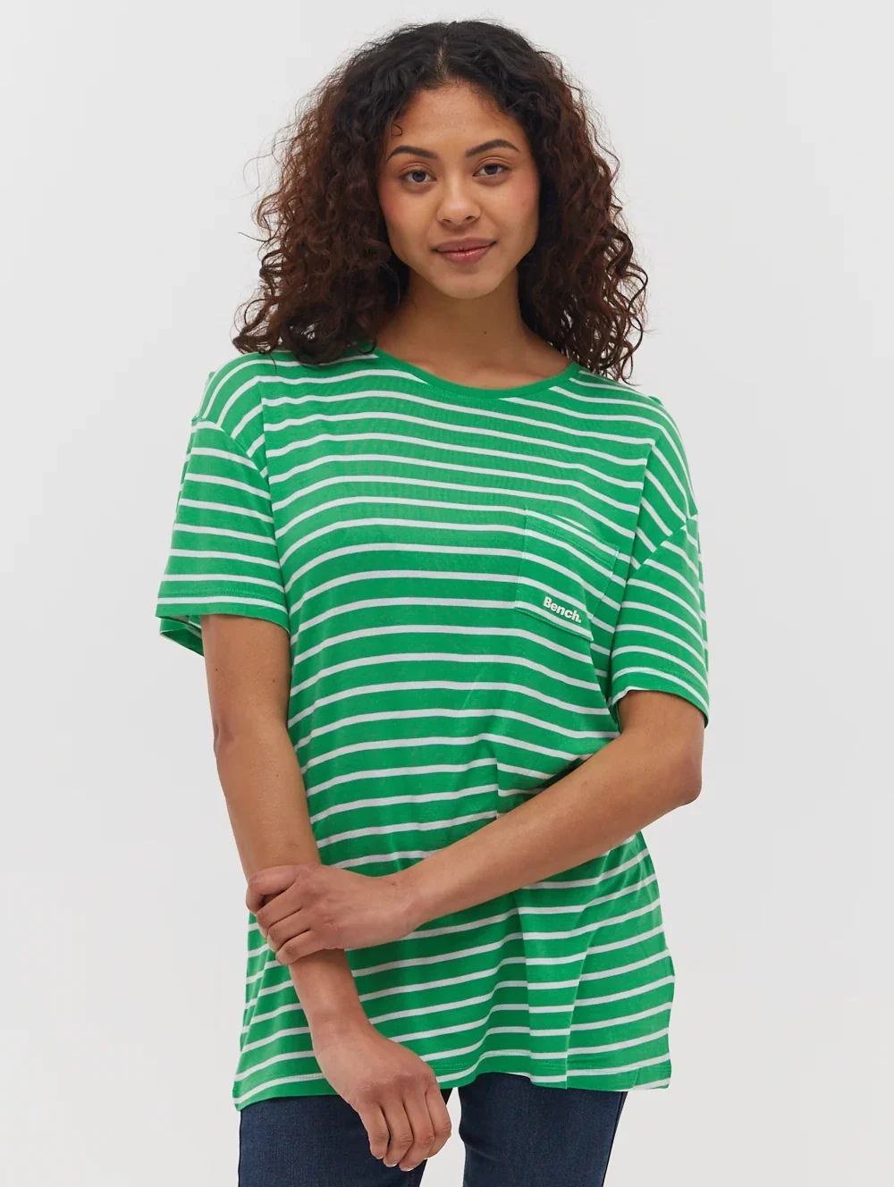 Image of Nouria Striped Pocket T-Shirt