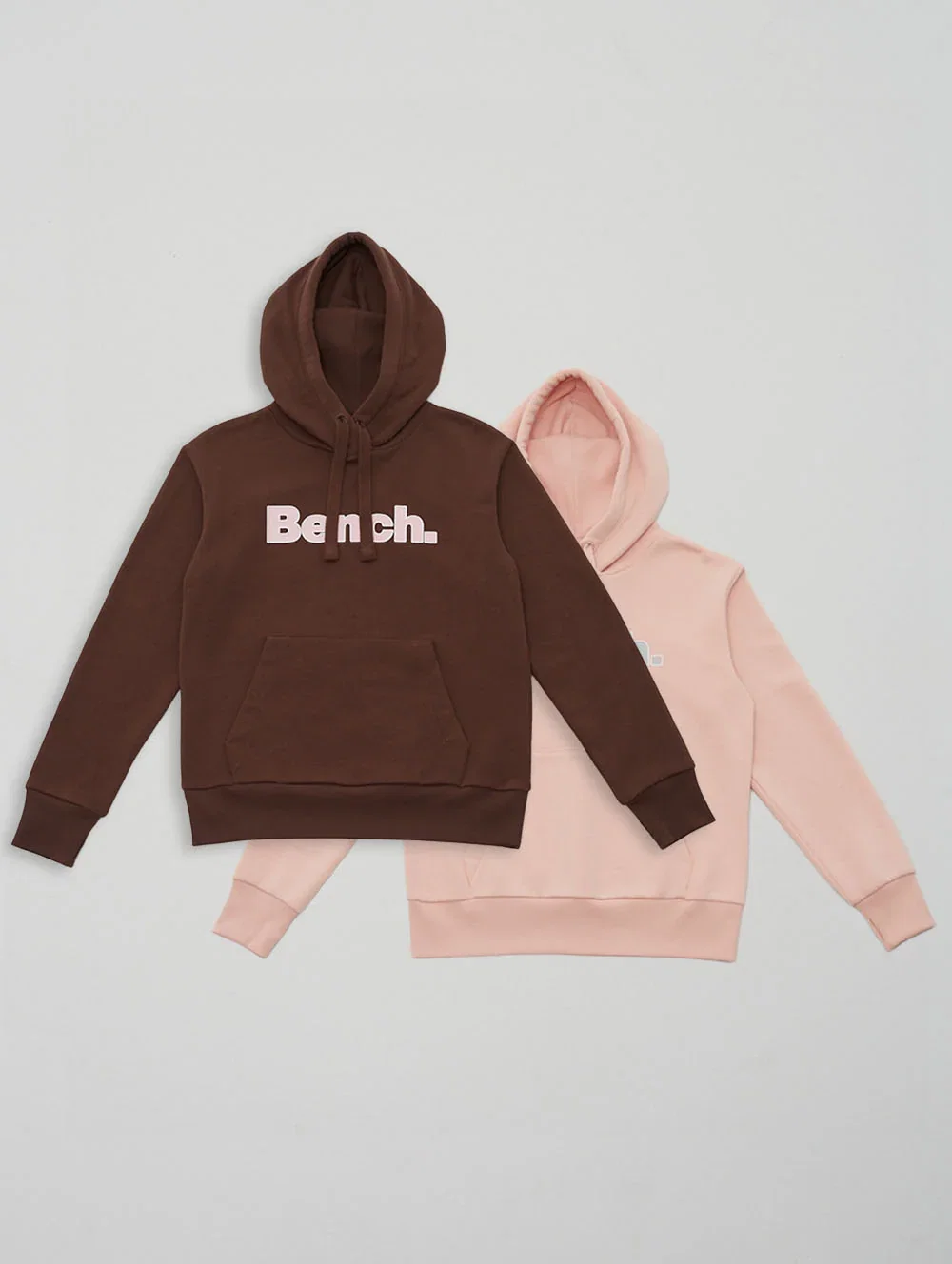 Image of Women's Indre Hoodie 2-Pack - Brown Pink