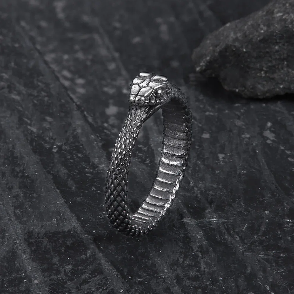 Image of Ouroboros Snake Stainless Steel Ring