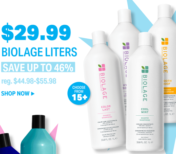 SHOP BIOLAGE LITERS