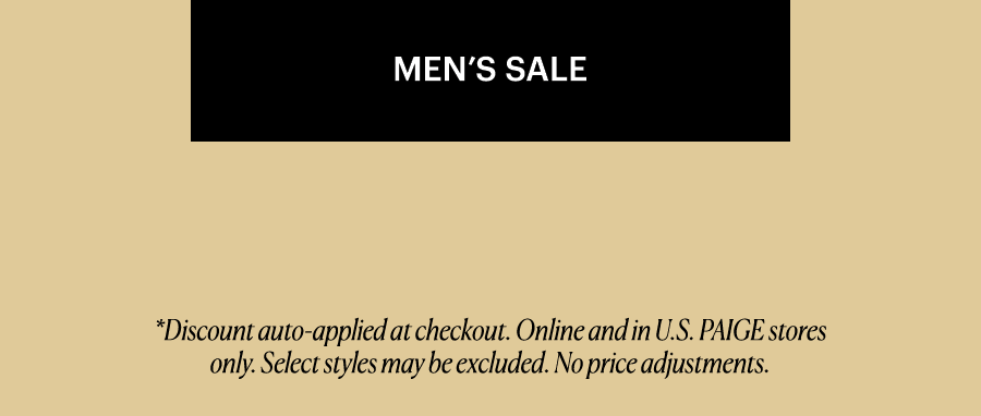 Shop Men's Sale