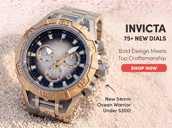 INV-47851 INVICTA | 75+ New Arrivals Starting Under $50