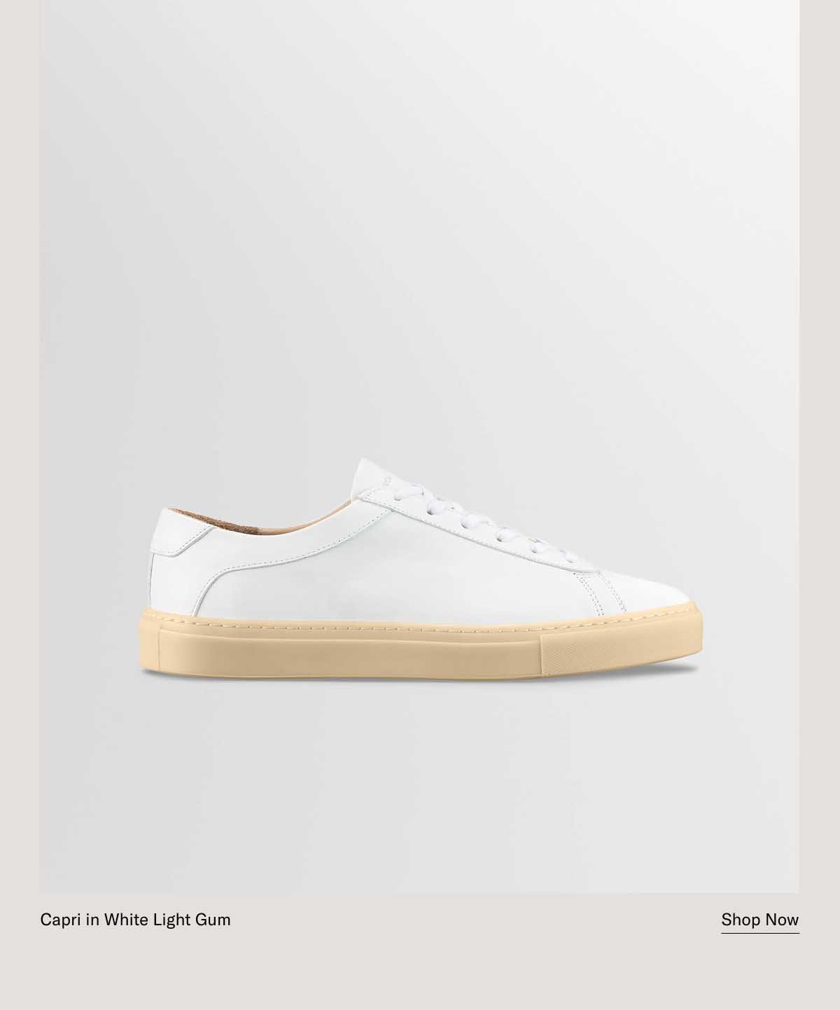 Capri in White Light Gum [Shop Now]