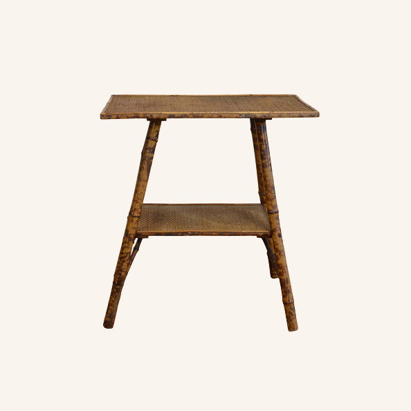 Bamboo Side Table, 1800s