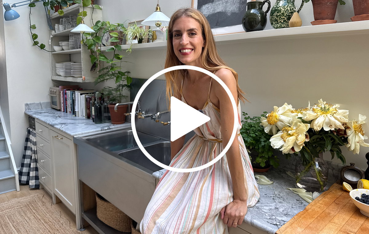 In the home of an interior designer