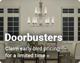 Doorbusters Claim early-bird pricing for a limited time.