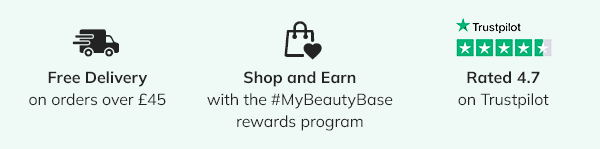 Free delivery on orders over £45. Shop and earn with the #MyBeautyBase rewards program. Rated 4.7 on Trustpilot