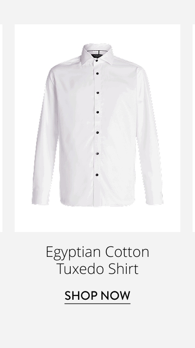 Egyptian Cotton Tuxedo Shirt