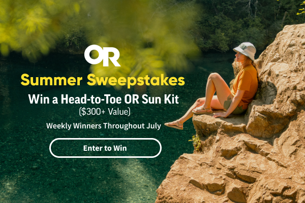 Enter to Win a Head-To-Toe OR Sun Kit during the Summer Sweepstakes. Weekly winners throughout July. 