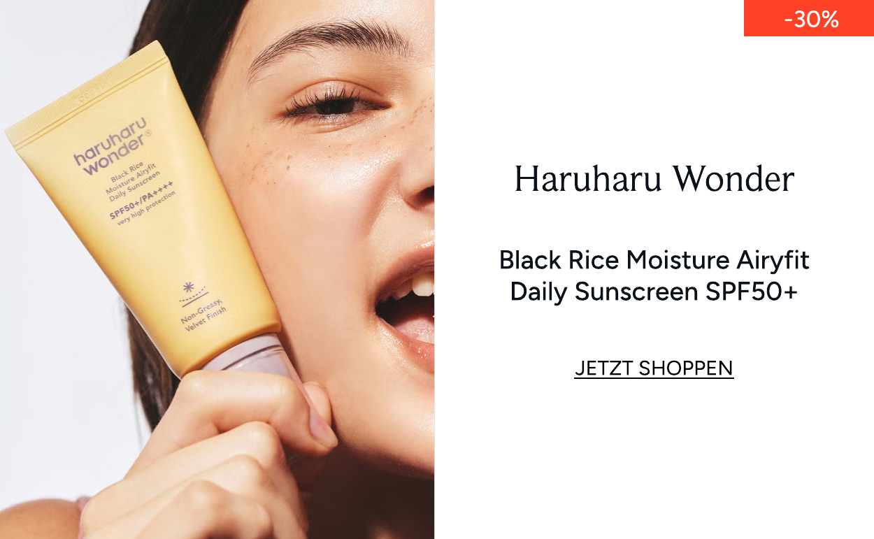 Haruharu Wonder Black Rice Moisture Airyfit Daily Sunscreen SPF50+/PA++++ 50ml