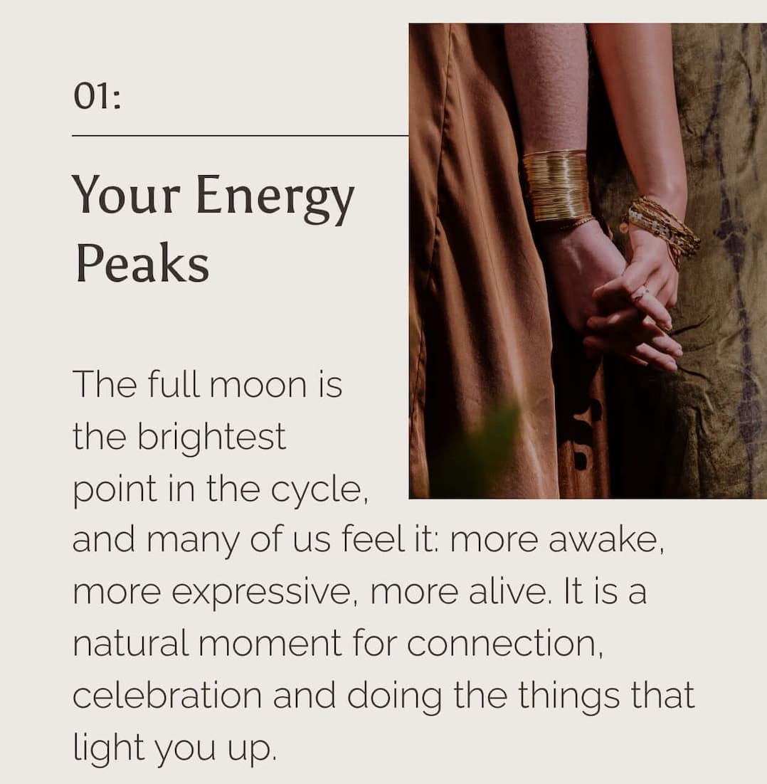 Live by the moon