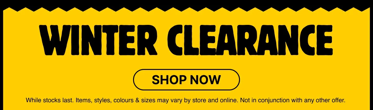 Winter Clearance