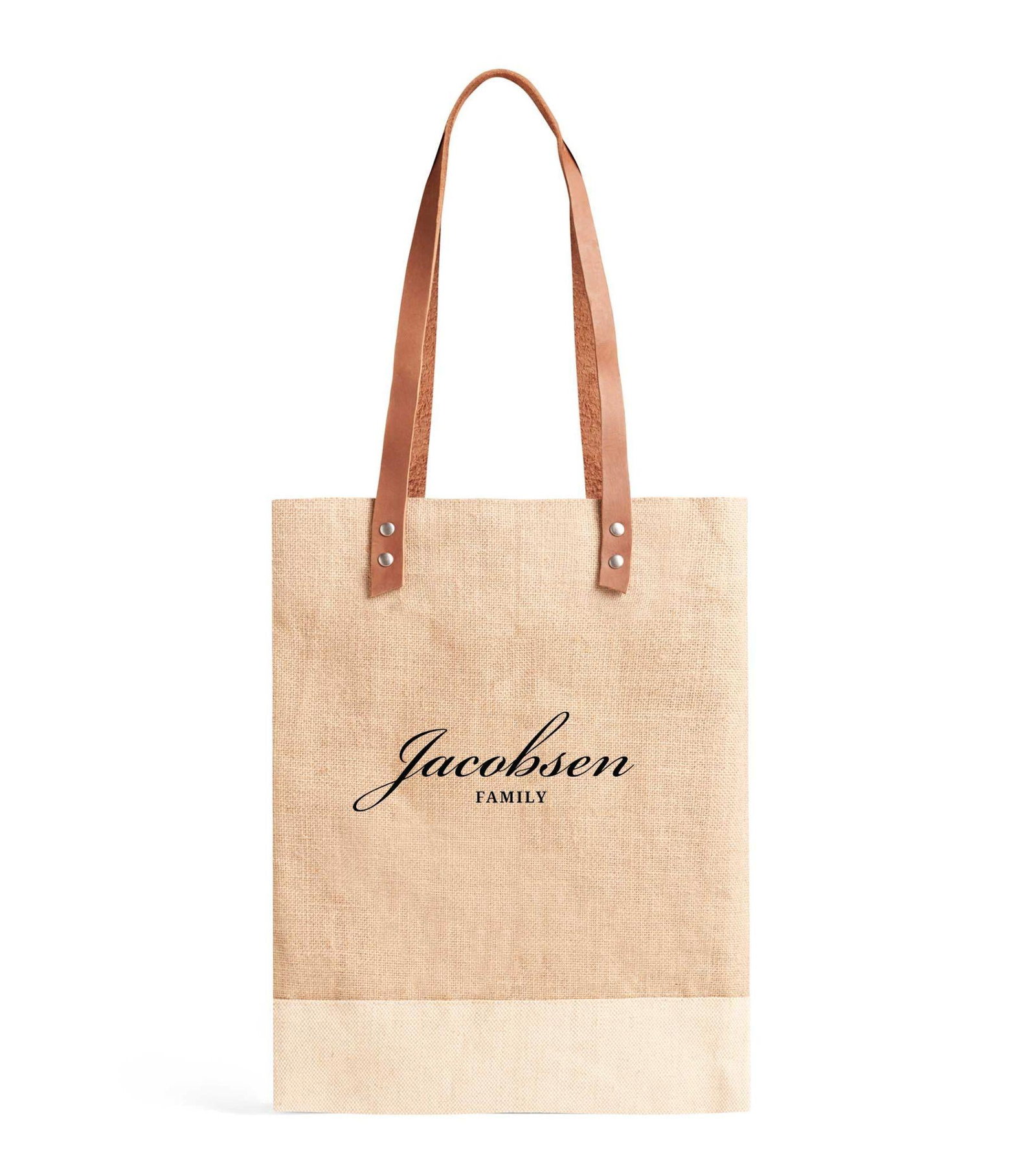 Image of Wine Tote in Natural Occasion