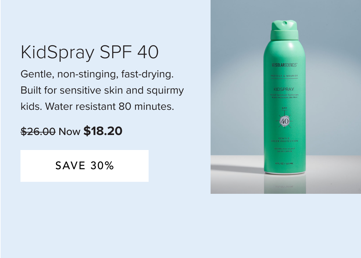 KidSpray SPF 40