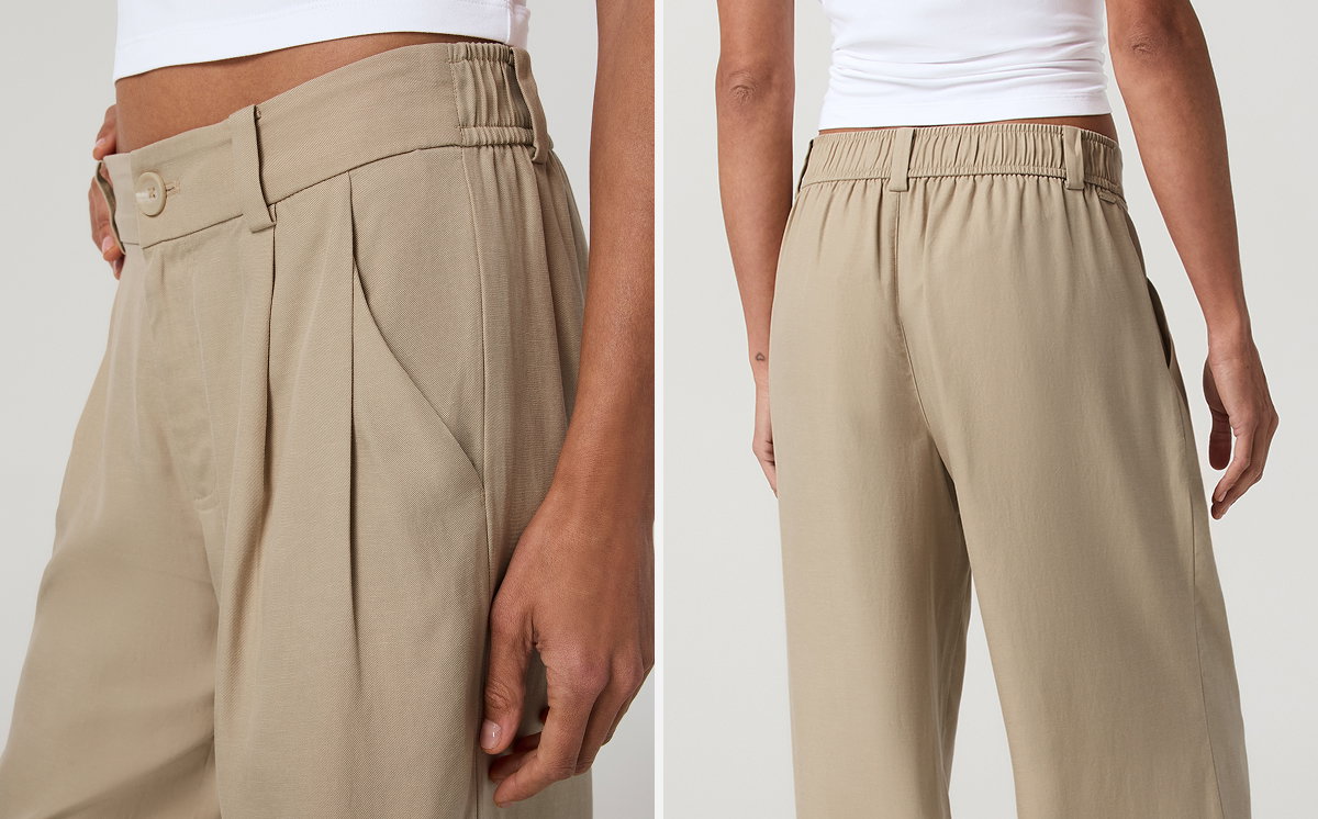 New Colors: The Trestles Twill Wideleg
