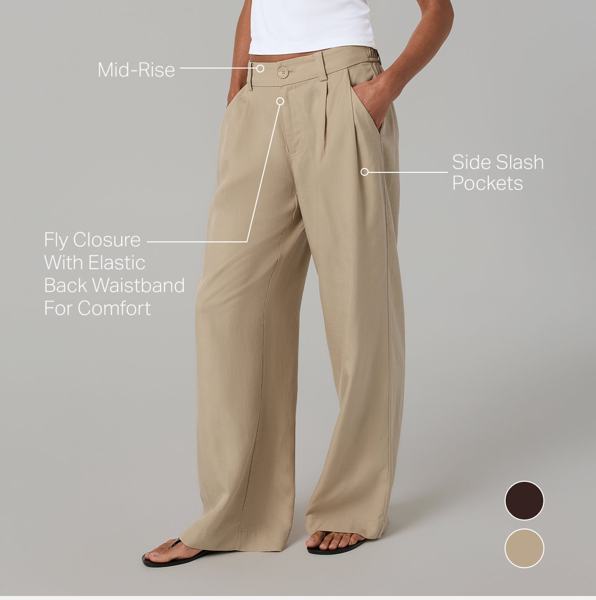 New Colors: The Trestles Twill Wideleg